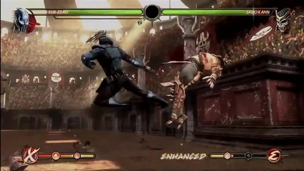 Mortal Kombat 9 - Freddy Krueger And Retro Cyber Sub-zero Ending