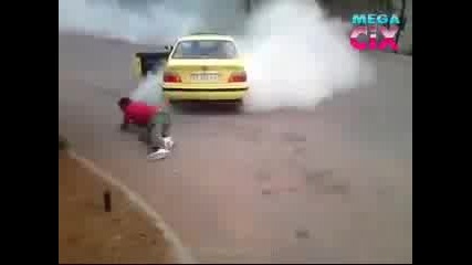 Да паднеш по време на дрифт