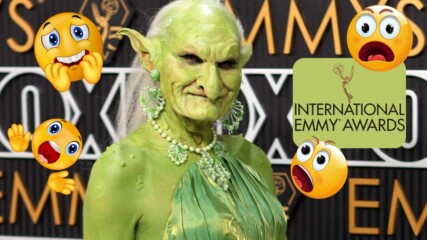 Разкриха кой е мистериозният зелен гоблин, който озадачи зрителите на наградите "Еми"!👽😲