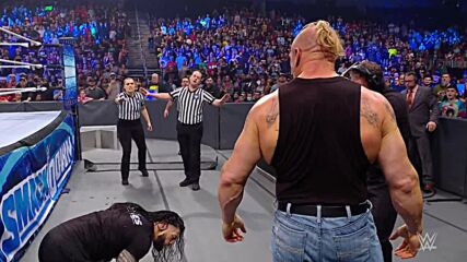 The Beast is unleashed upon Roman Reigns in absolute melee: SmackDown, Oct. 22, 2021