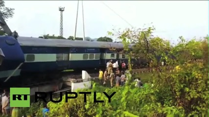 India: Train comes off the tracks in Assam, injuring several