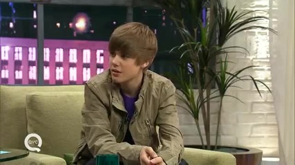 Justin Bieber meets Usher first time interview