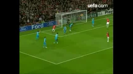 Манчестър Юн. - Барселона 1 - 0 29.04.2008 Полуфинал