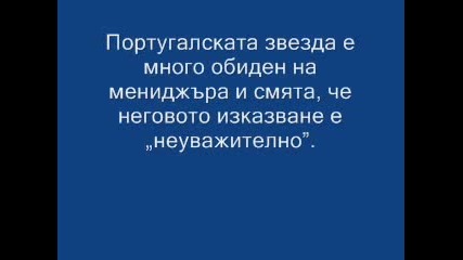 Роналдо:фъргюсън Не Е Добре Дошъл В Лагера