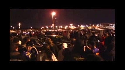 Ken Block shows up and shows off