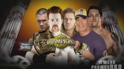 Night of Champions - Six Man Chalenge Match For The Wwe Title 