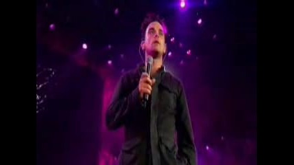 Robbie Williams Take That Medley Live