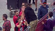Заслужената радост на Локо София след победата над ЦСКА