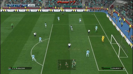 Pro Evolution Soccer 2016 Ps4 - Manchester City vs Newcastle