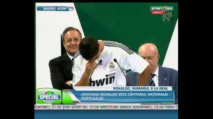 Представиха Кристиано Роналдо в Реал Мадрид