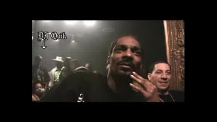 Backstage With Snoop.