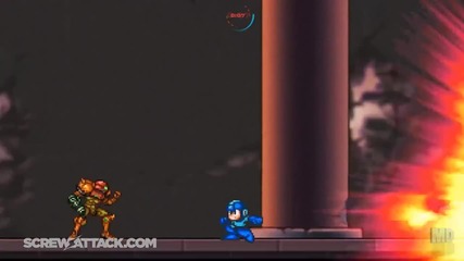 One Minute Melee - Samus Aran vs Mega Man (nintendo vs Capcom)