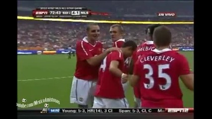 новo (07.28.10) !!! Манчестър Юнайтед срещу Млс All Stars 5 - 2 