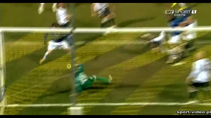 Parma 1 - 1 Inter (goal Balotelli) 