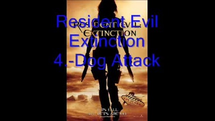 Resident Evil Extinction Score Soundtrack 04 Dog Attack