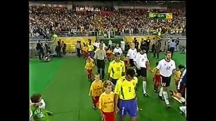 Brazil vs Germany - Final World Cup 2002 - Brasilien gewinnt