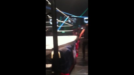 Dean Ambrose after his match in Strasbourg, France May 23, 2014