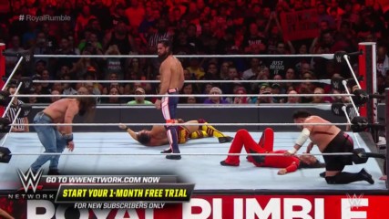 Seth Rollins eliminates Elias from the Royal Rumble Match: Royal Rumble 2019 (WWE Network Exclusive)
