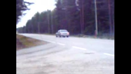 E21 bmw 323 burning rubber