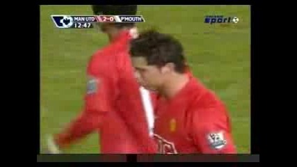 Ronaldo vs Portsmouth 30 - 01 - 08