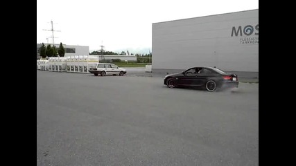 Bmw donut schwarz black tuning