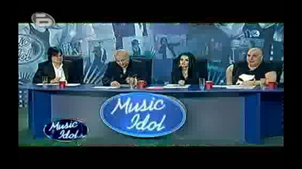 Music Idol 3 - Една Лъжа - Гергана Смята Че Е Достатъчно Добра Но Се Оказва Че . . . .