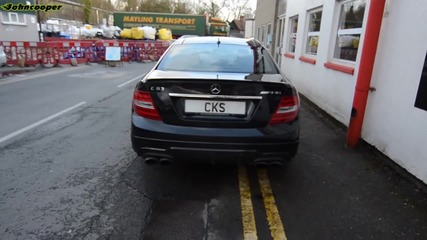 Mercedes C63 Amg W204 Cks Sport exhaust