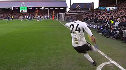 Фулъм - Тотнъм 1:0 /първо полувреме/