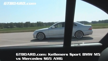 Hd Mercedes S65 Amg vs Kelleners Sport Bmw M5