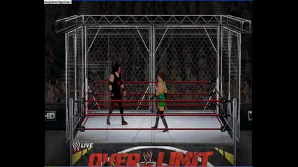 Wwe 12 Over The Limit 2012 Masked Kane Vs Rob Van Dam Steel Cage Match