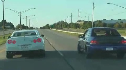 Nissan Gtr vs Stm Evo 