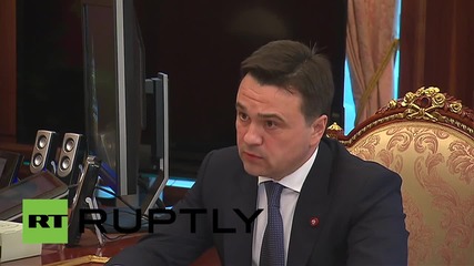 Russia: Moscow region governor discusses investment projects with Putin