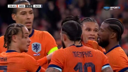Нидерландия - Шотландия 1:0 /първо полувреме/