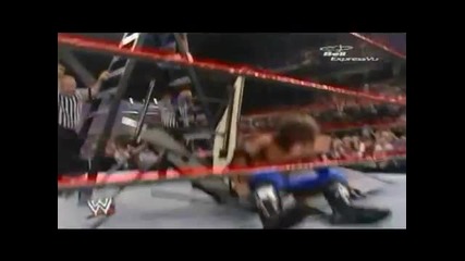 Wwe Extreme Moments #6 Cena Fus Edge off a ladder into 2 tables