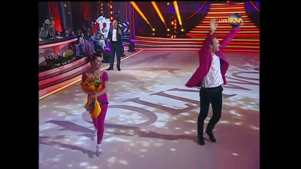 Dancing Stars - Дарин Ангелов и Ани - фрийстайл (08.04.2014 г.)