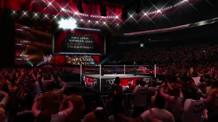 Damien Sandow makes his entrance in Wwe Official