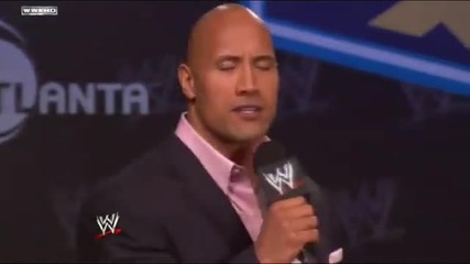 wwe conference 2011 the rock cena miz wrestlemania 27