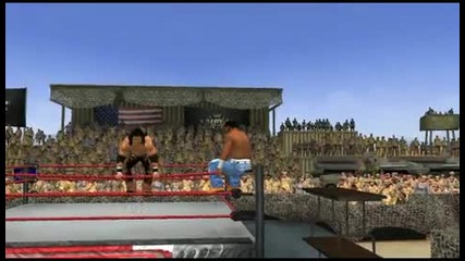 Smackdown Vs Raw 2011 - Chuck Kick to two table 