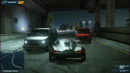 Need For Speed Most Wanted 2012 - Jump and Crash