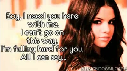 Selena Gomez ~ Round & Round Lyrics 