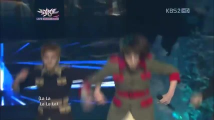 X-5 - Dangerous @ Music Bank (06.01.2012)
