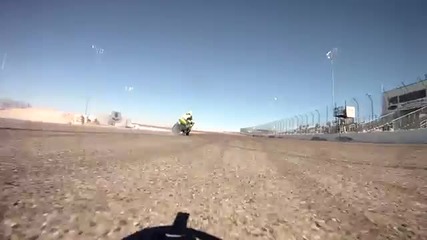 Motorcycle vs. Car Drift Battle