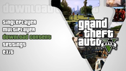 Grand Theft Auto 5 Main Menu (1080p)