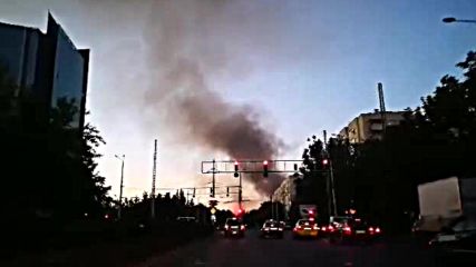 Пожар край ТЕЦ "Север" край Пловдив