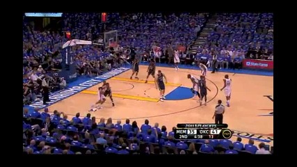 Nba Playoffs 2011 Conference Semi-finals Game 2: Memphis Grizzlies @ Oklahoma City Thunder 102 - 111