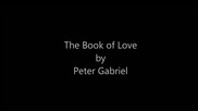 The Book of Love - Peter Gabriel w lyrics
