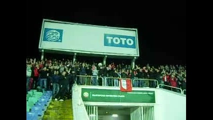 Ц С К А 1 - 0 Славия (16.04.2011) - Червени сме, горди сме !
