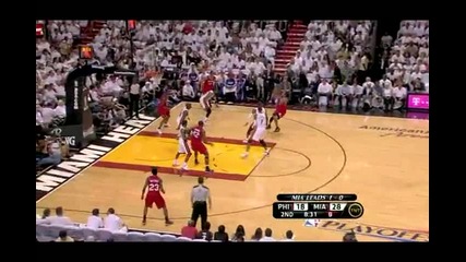 Nba Playoffs 2011 First Round Game 2: Philadelphia 76ers @ Miami Heat 73 - 94