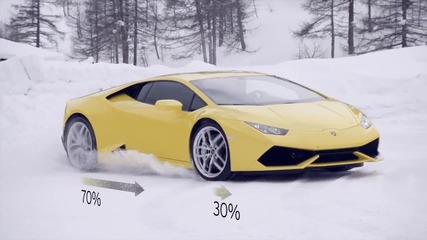 Lamborghini Huracan- Четириколесно предаване
