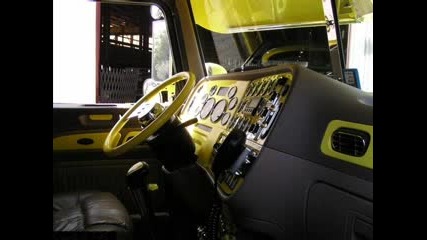 Peterbilt Cat Yellow Power